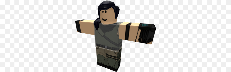 Fortnite Default Girl But T Posing Roblox Roblox Girl T Pose, People, Person, Clothing, T-shirt Free Png