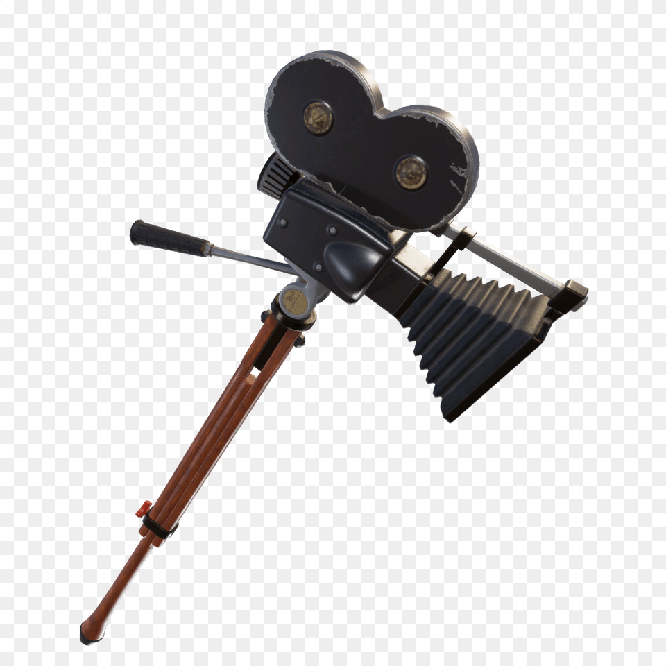 Fortnite Directors Cut Pickaxe, Firearm, Gun, Rifle, Weapon Png Image