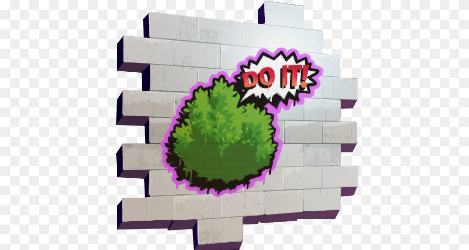 Fortnite Do It Sprays, Art, Graphics, Architecture, Wall Free Png
