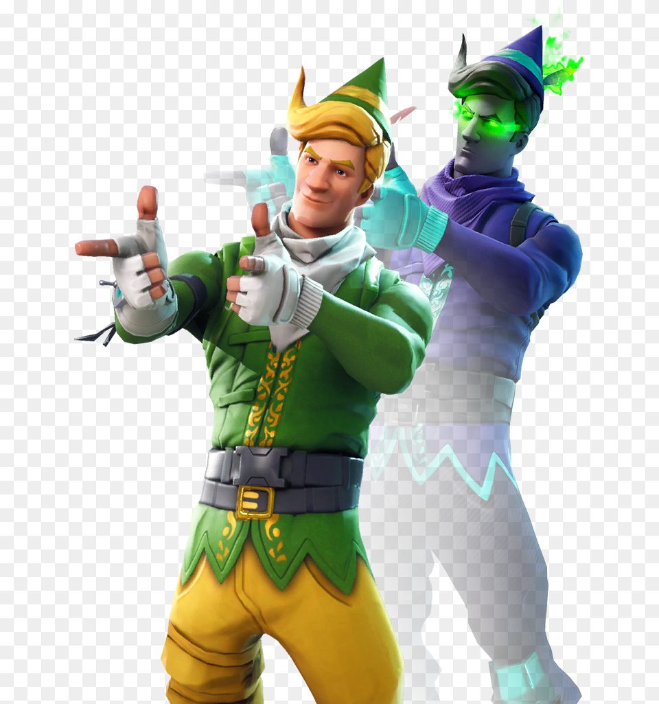 Fortnite Elf Skin, Person, Clothing, Costume, Baby Free Png