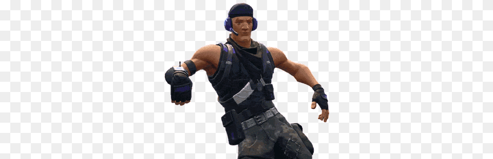 Fortnite Emotes Moving Animated Fortnite Gif, Clothing, Glove, Adult, Male Free Transparent Png