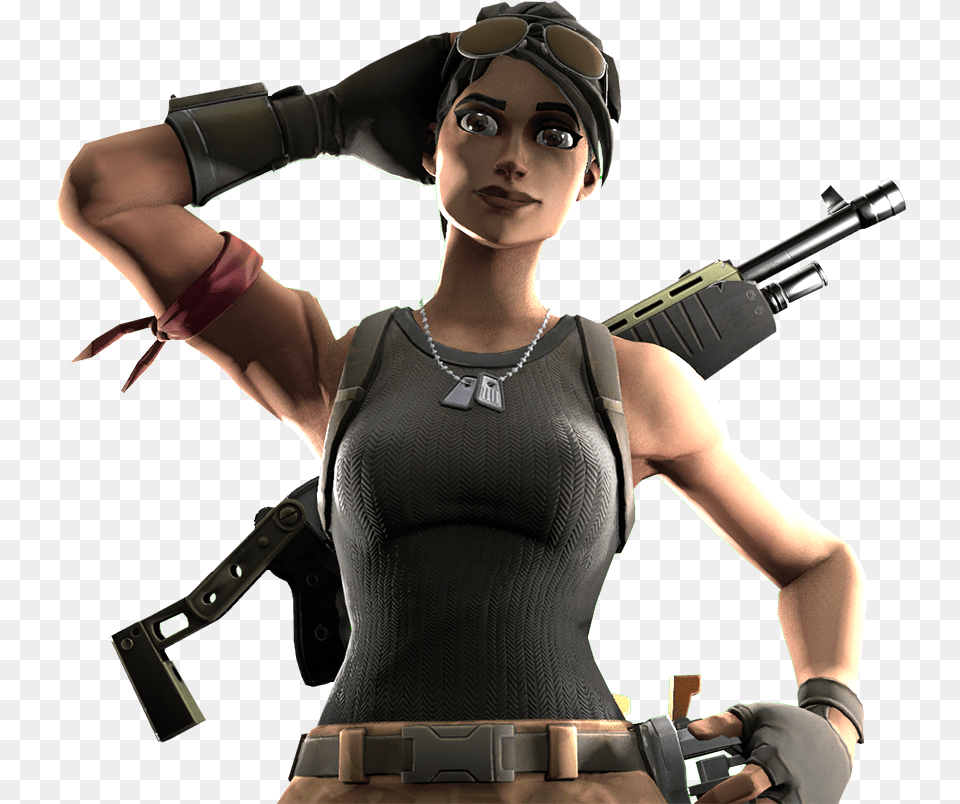 Fortnite Fnbr Ramirez Defaultskin Freetoedit Fortnite Default Skin, Adult, Person, Woman, Female Png