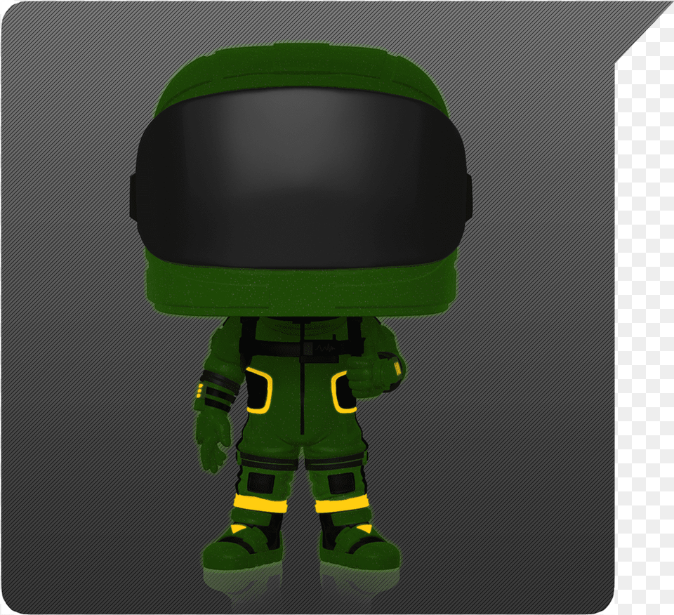 Fortnite Funko Pop Dark Voyager, Crash Helmet, Green, Helmet, Toy Png Image