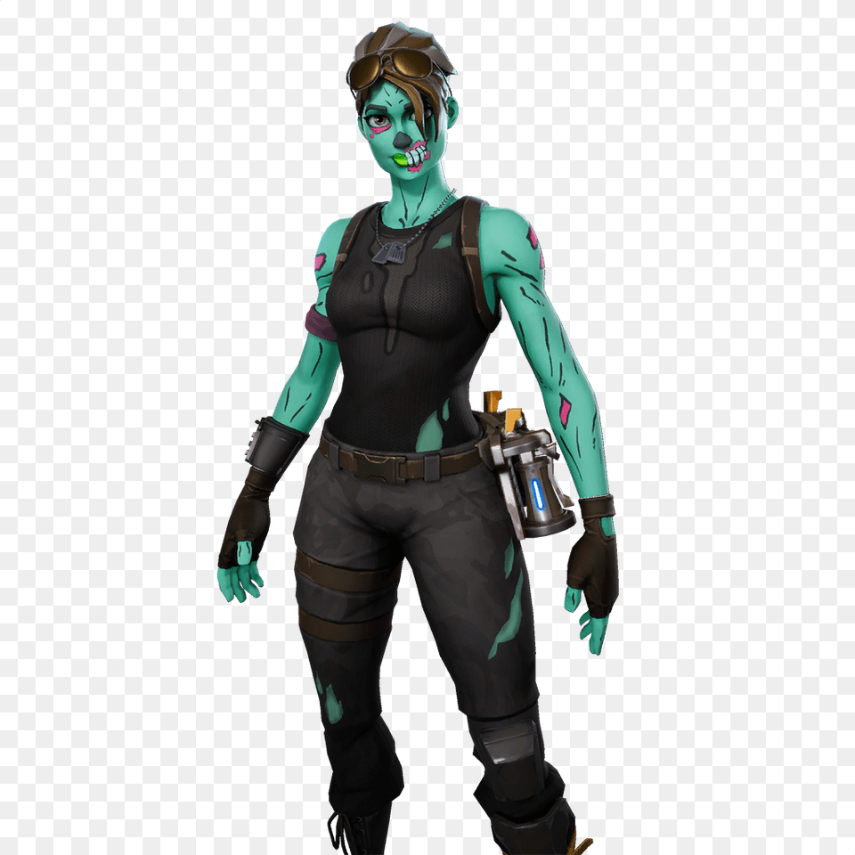 Fortnite Ghoul Trooper, Clothing, Costume, Person, Adult Free Transparent Png