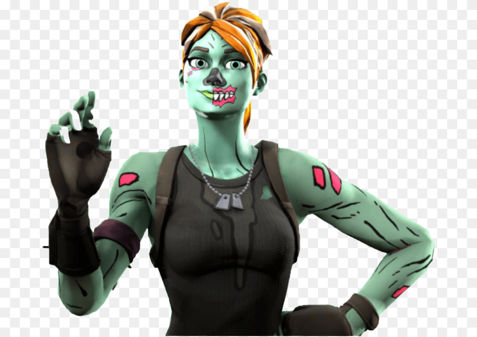 Fortnite Ghoul Trooper File Ghoul Trooper Fortnite, Adult, Female, Person, Woman Free Png Download