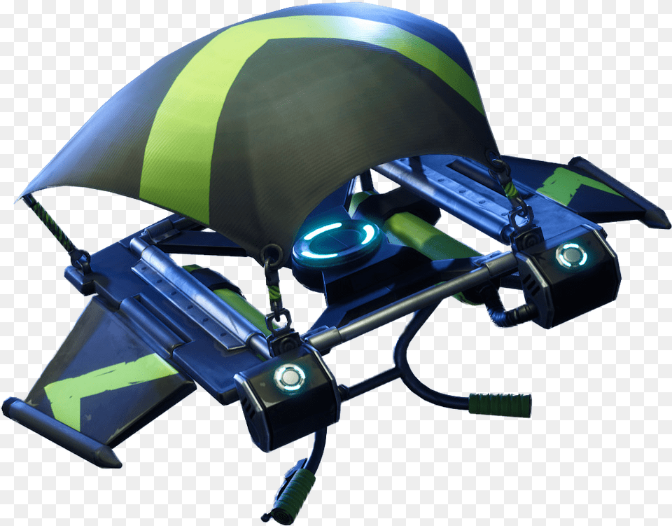 Fortnite Gum Drop Glider, Lighting, Light, Aircraft, Airplane Free Png Download