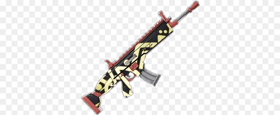 Fortnite Gun Scar Rifle Sticker By Ukasz Fs, Firearm, Weapon Free Transparent Png