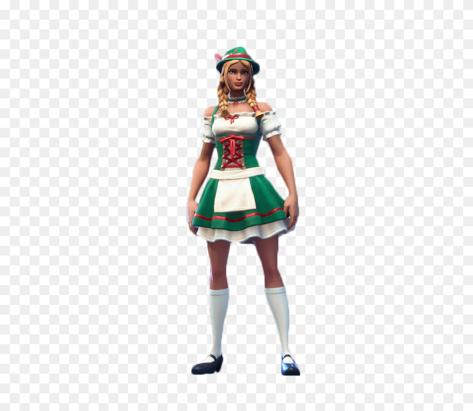 Fortnite Heidi Outfits, Clothing, Costume, Person, Adult Free Png Download