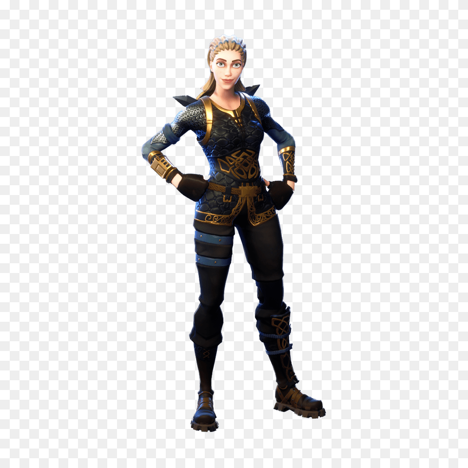 Fortnite Highland Warrior Image, Clothing, Costume, Figurine, Person Free Png