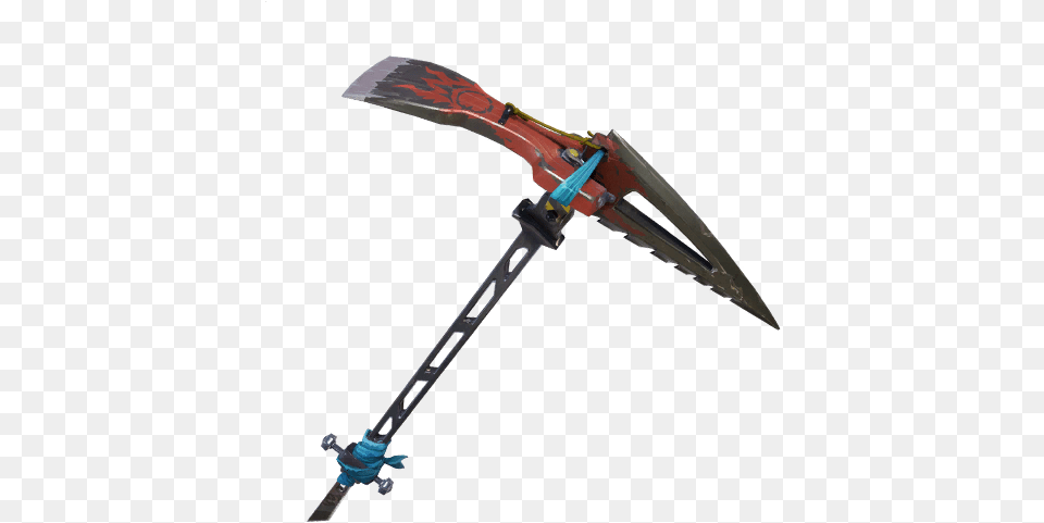 Fortnite Icon Pickaxe 107 Sawtooth Pickaxe Fortnite, Weapon, Sword, Knife, Dagger Png Image