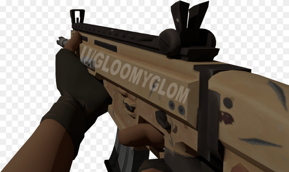 Fortnite If It Was First Person Gunshot, Firearm, Gun, Rifle, Weapon Png Image