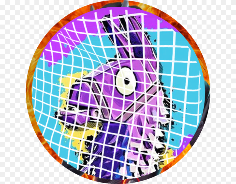 Fortnite Llama Icon Useitforart, Art, Photography, Purple, Person Free Png Download