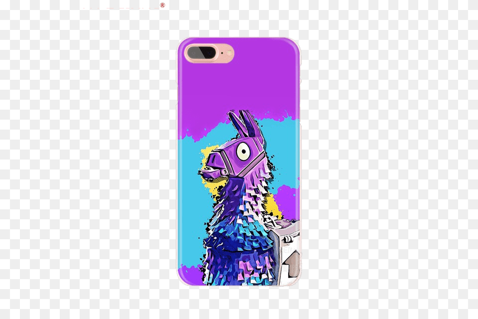 Fortnite Llama Purp Blue Handyhandset, Electronics, Mobile Phone, Phone Png