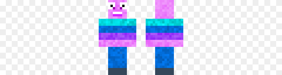 Fortnite Llama Skin New And Improved Minecraft Skin, Purple, Knot Free Transparent Png