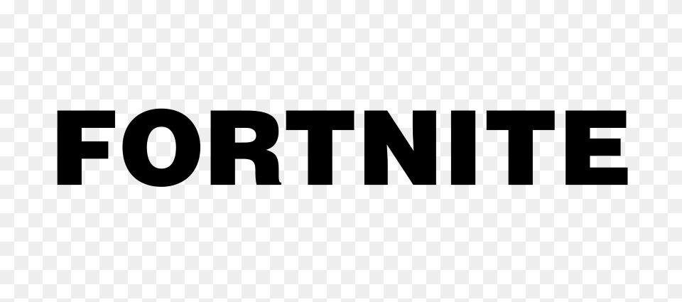 Fortnite Logo, Gray Png