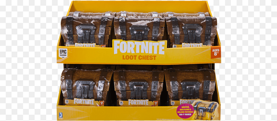 Fortnite Loot Chest Fnt0001 Fortnite, Food, Sweets, Box, Bulldozer Png