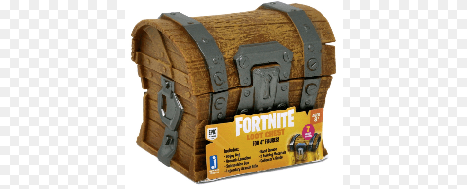 Fortnite Loot Chest Toy, Treasure, Ammunition, Grenade, Weapon Png