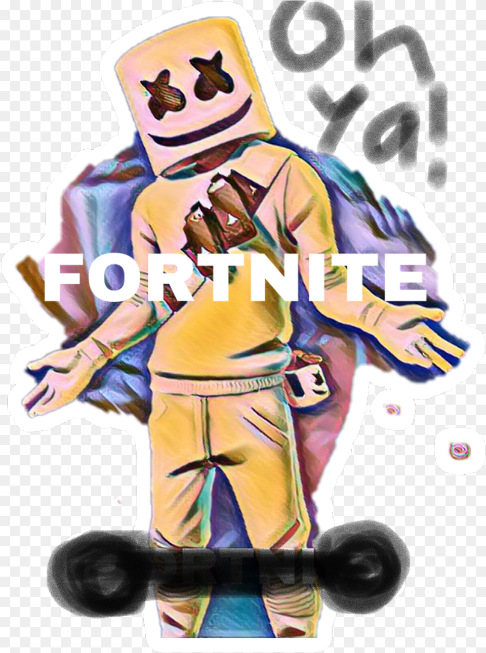 Fortnite Marshmello 1 Image Illustration, Baby, Person, Body Part, Hand Free Png