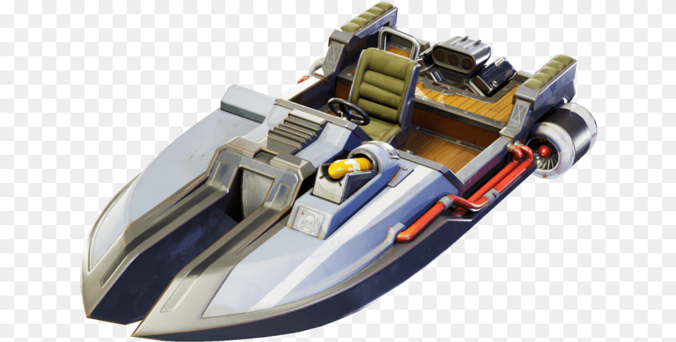 Fortnite Motorboat, Transportation, Vehicle, Watercraft, Boat Free Png Download