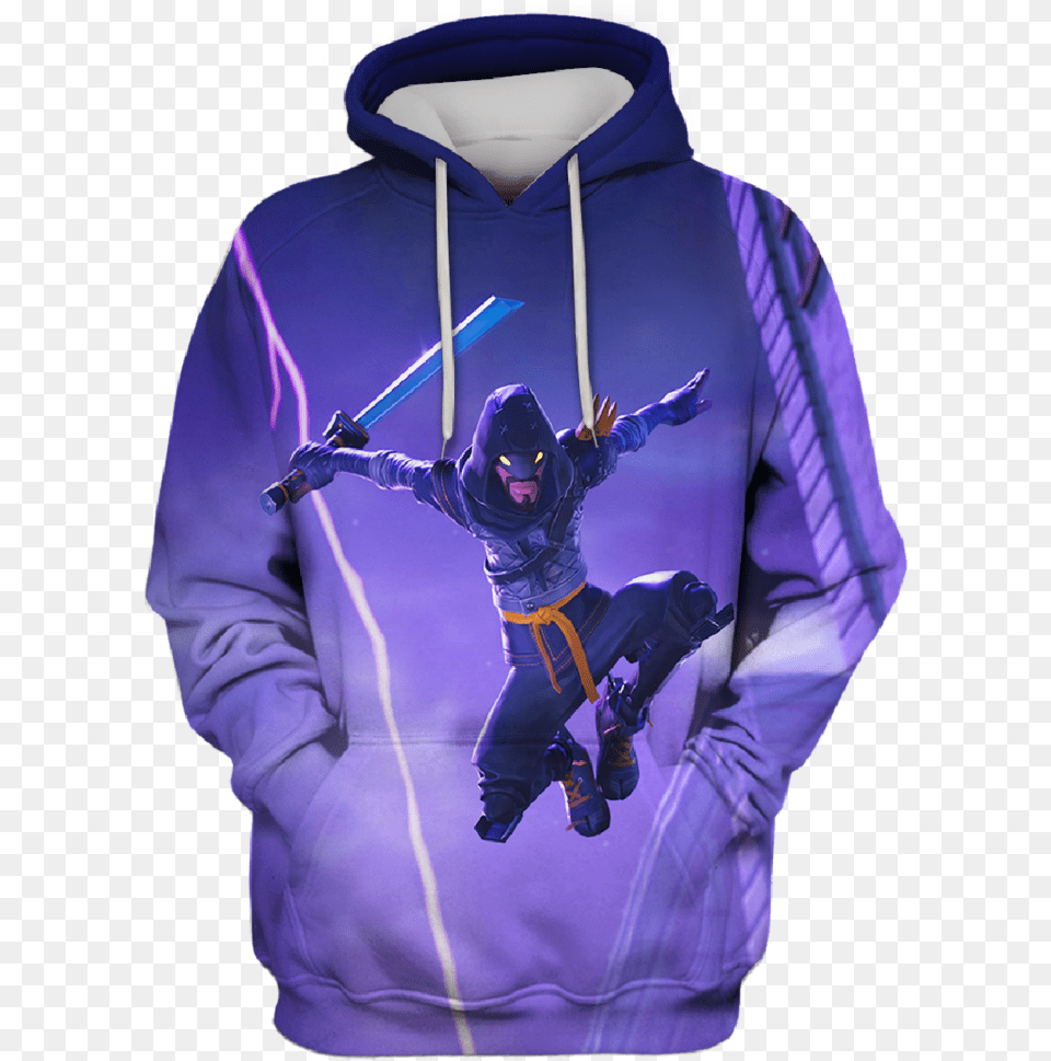 Fortnite Mythic Cloaked Star Ninja U2013 Ghibli Fashion Save The World Ninja, Sweater, Sweatshirt, Knitwear, Jacket Png Image