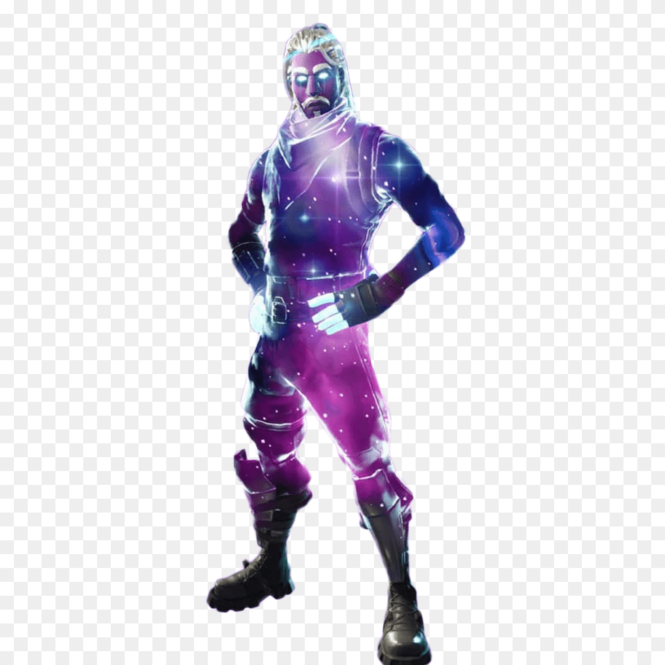 Fortnite New Galaxy Skin Image, Adult, Clothing, Costume, Male Png