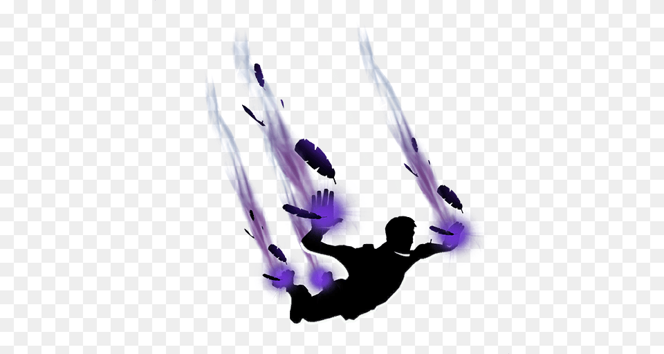 Fortnite News, Purple, Silhouette, Adult, Person Png Image