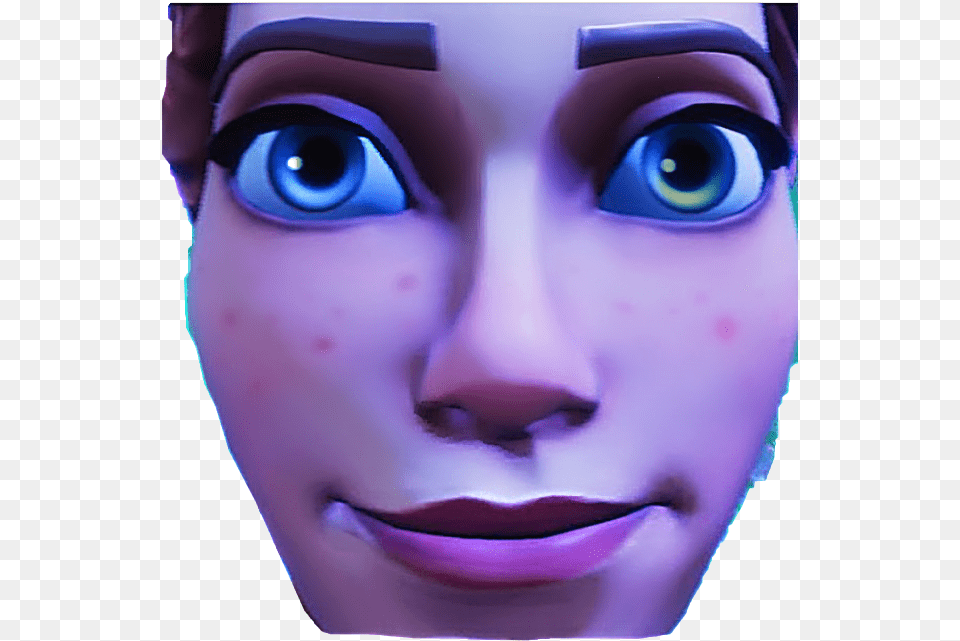 Fortnite No Skin Face, Head, Person, Photography, Portrait Free Png Download