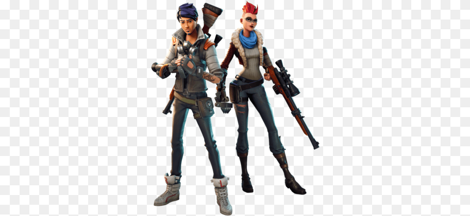 Fortnite Outlanders Fortnite Salvar El Mundo Personajes, Figurine, Person, Clothing, Costume Free Png