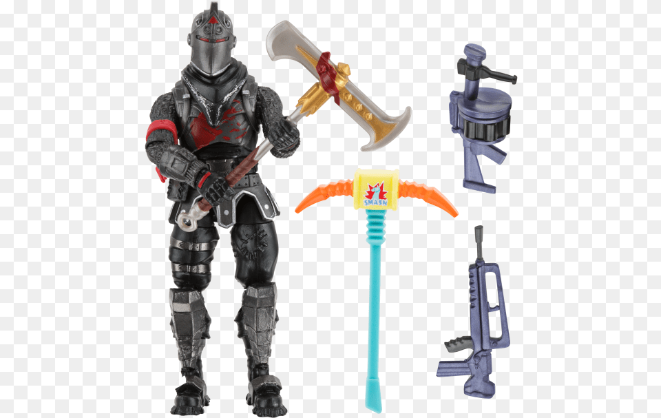 Fortnite Pachet Cu 1 Figurina Black Knight S1 Fortnite Toys Black Knight, Adult, Male, Man, Person Free Png Download