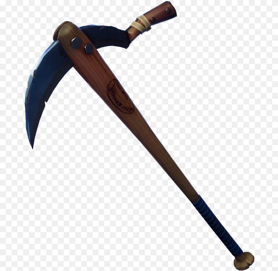 Fortnite Pickaxe Fortnite Batsickle, Mace Club, Weapon, Device, Baseball Free Transparent Png