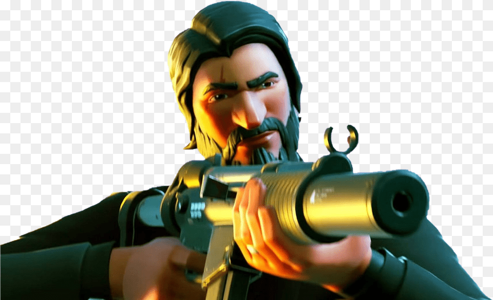 Fortnite Picture John Wick Season, Photography, Person, Sniper, Adult Free Transparent Png