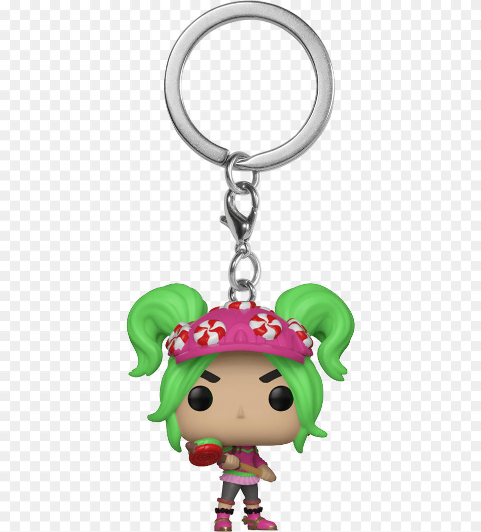 Fortnite Pocket Pop Keychain Zoey, Accessories, Earring, Jewelry, Face Free Png
