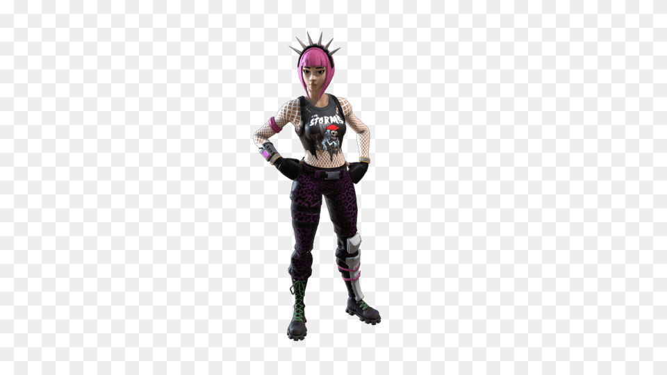 Fortnite Power Chord Outfits, Clothing, Costume, Person, Face Free Png Download