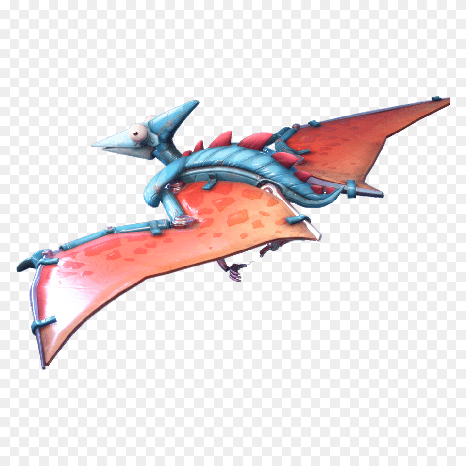 Fortnite Pterodactyl Glider Clipart Fortnite Transparent Animal Glider, Fish, Sea Life, Shark Free Png Download
