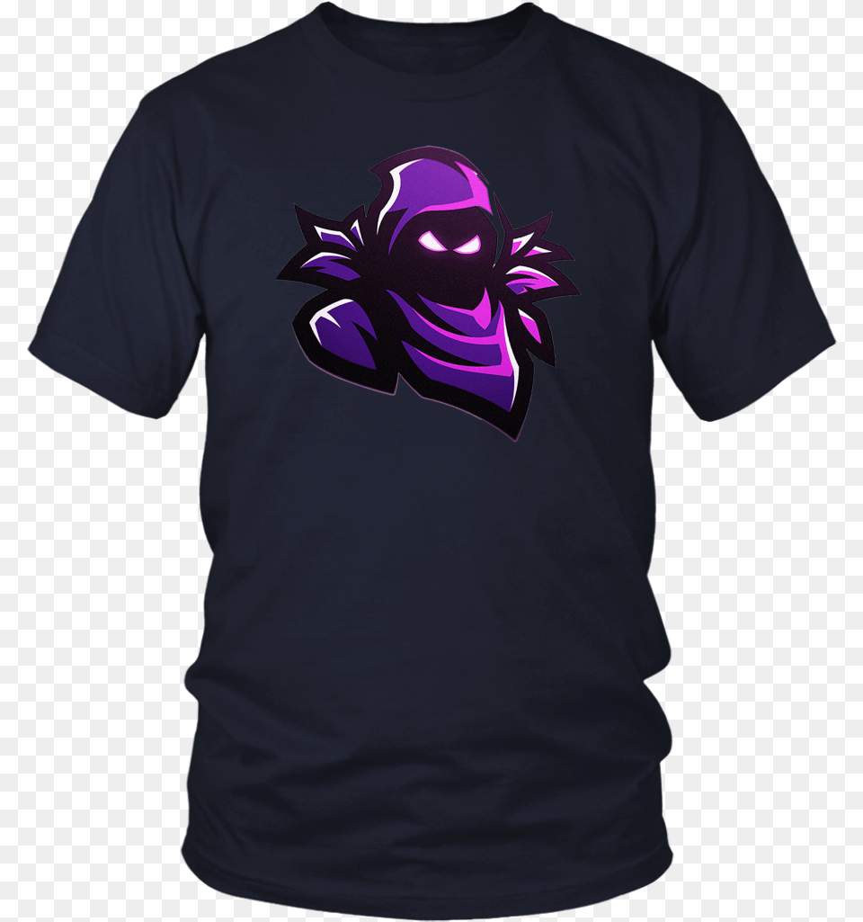Fortnite Raven Logo Larry Bernandez T Shirt, Clothing, T-shirt Png Image