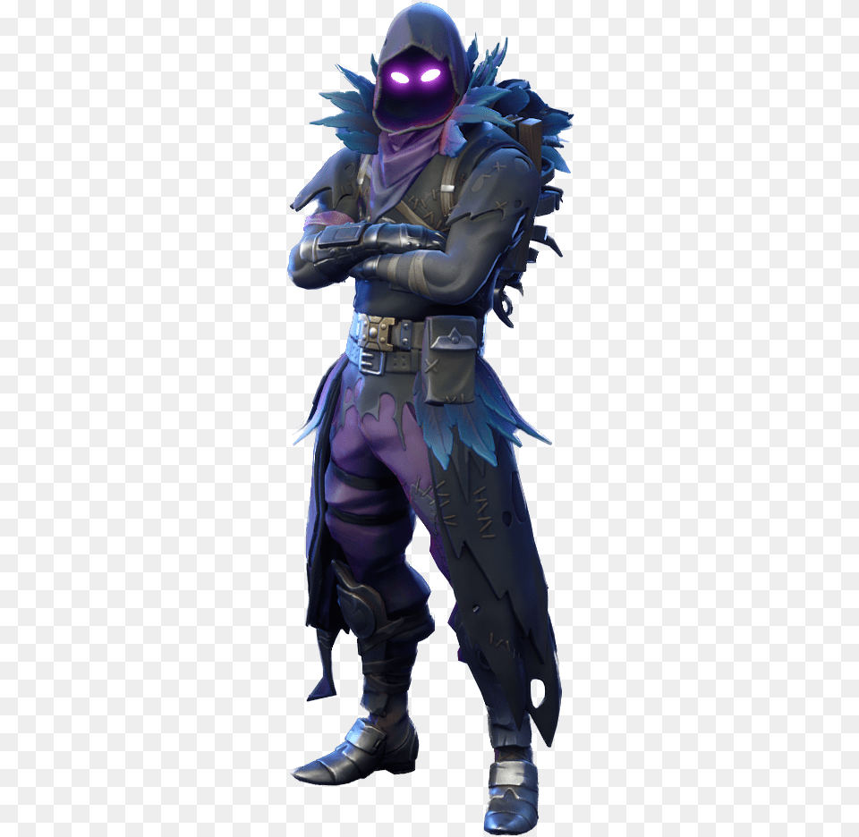 Fortnite Raven Skin, Adult, Female, Person, Woman Free Png