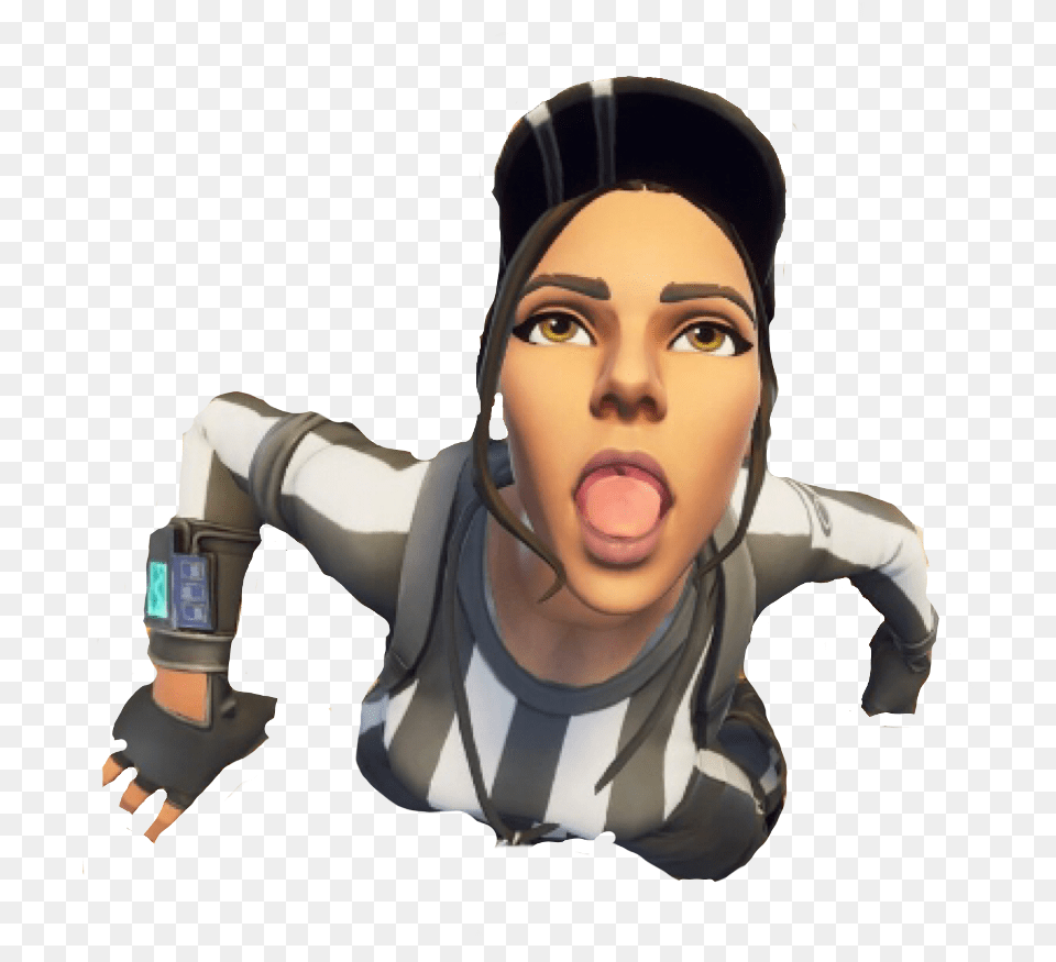 Fortnite Referee Cool New Football Freetoedit Cartoon, Adult, Female, Person, Woman Free Png Download
