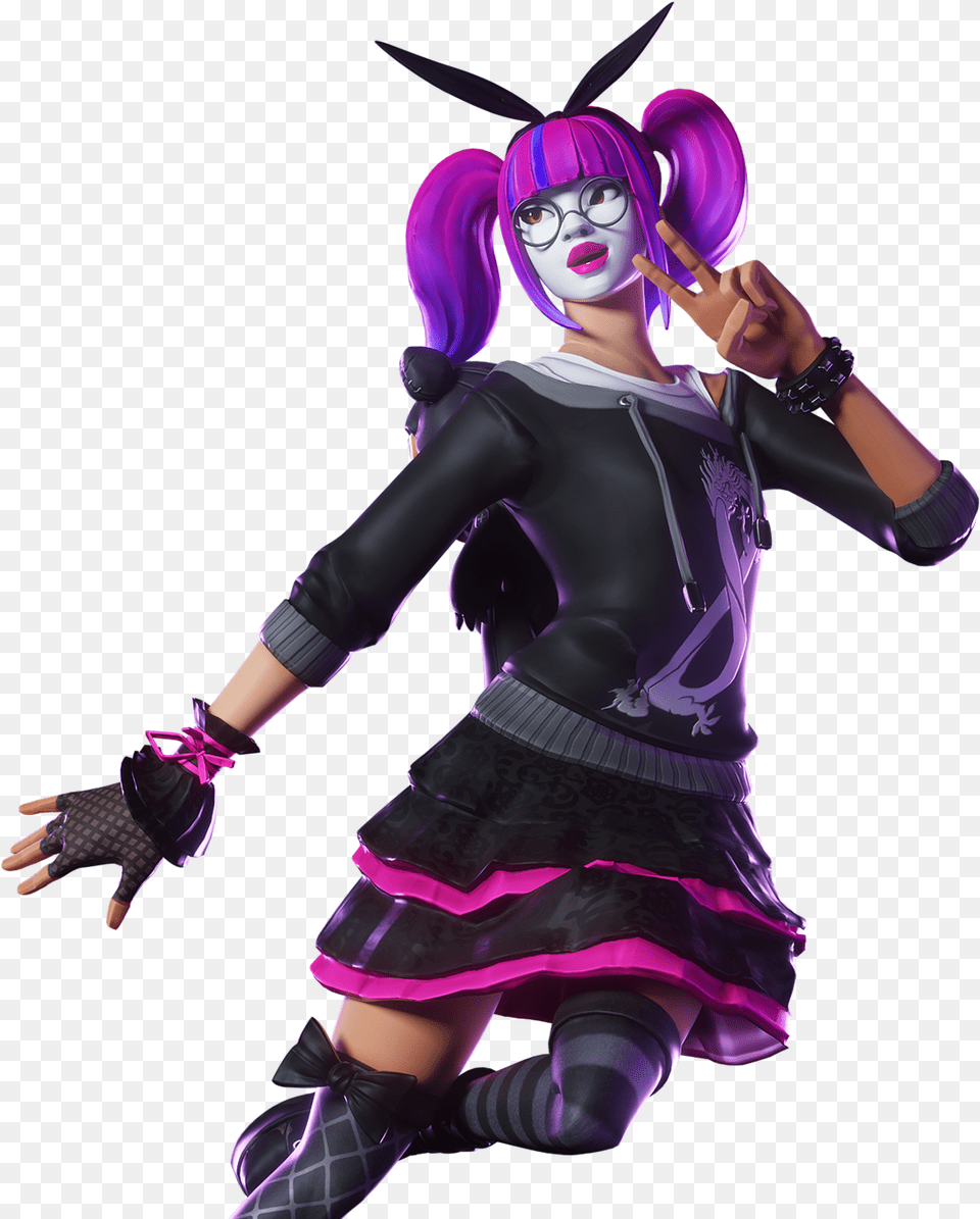 Fortnite Renders Purple Fortnite Skin, Book, Comics, Publication, Adult Png