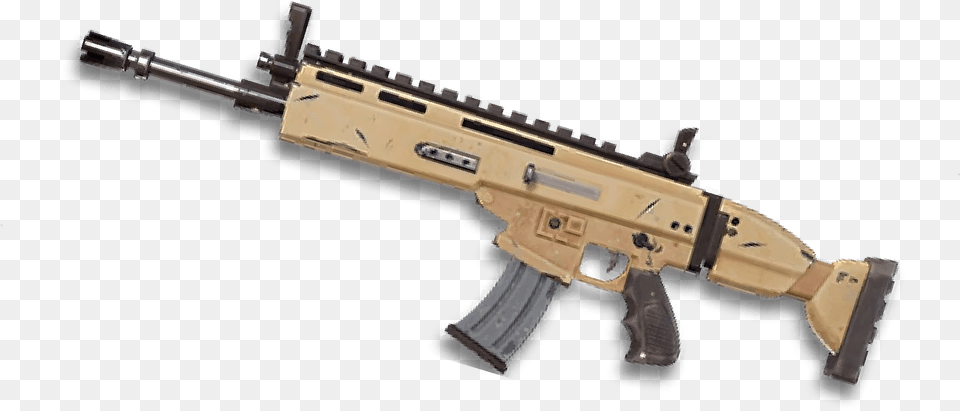 Fortnite Scar, Firearm, Gun, Rifle, Weapon Free Transparent Png