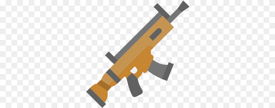 Fortnite Scar Icon In Color Style Fortnite Scar Emoji, Firearm, Gun, Rifle, Weapon Png