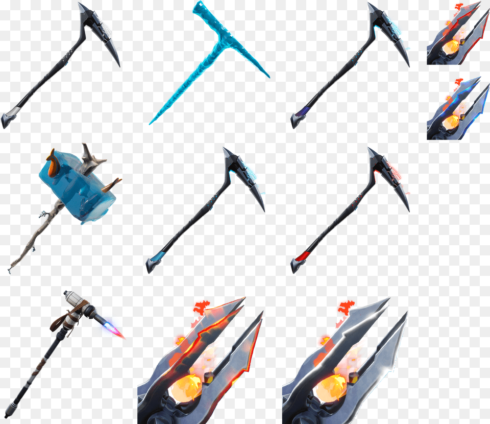 Fortnite Season 7 Battle Pass Pickaxes, Aircraft, Transportation, Vehicle, Electrical Device Png