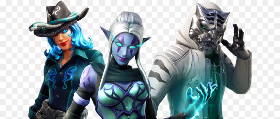 Fortnite Season 8 Overtime Challenges Skins, Adult, Person, Female, Woman Png