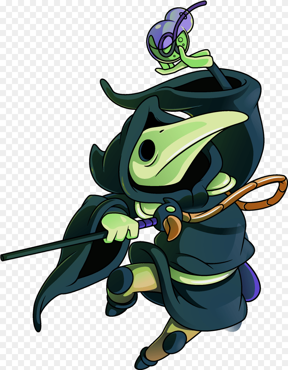 Fortnite Shovel Knight Plague Knight Face, Cartoon Free Png Download