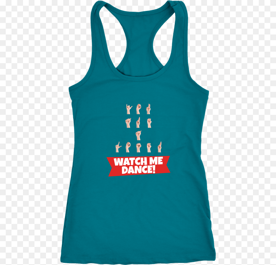 Fortnite Sign Language You Are A Loser Women S Racerback T Shirt, Clothing, Tank Top, Person Free Transparent Png
