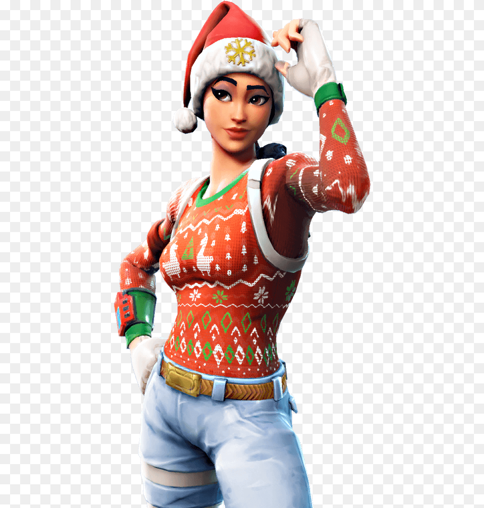 Fortnite Skins Nog Ops, Adult, Person, Woman, Female Free Png