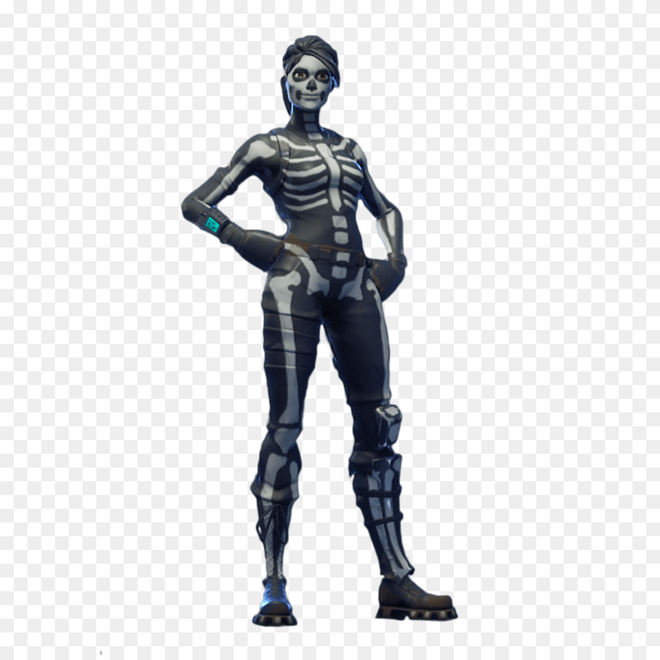 Fortnite Skull Ranger Outfits, Adult, Male, Man, Person Free Transparent Png