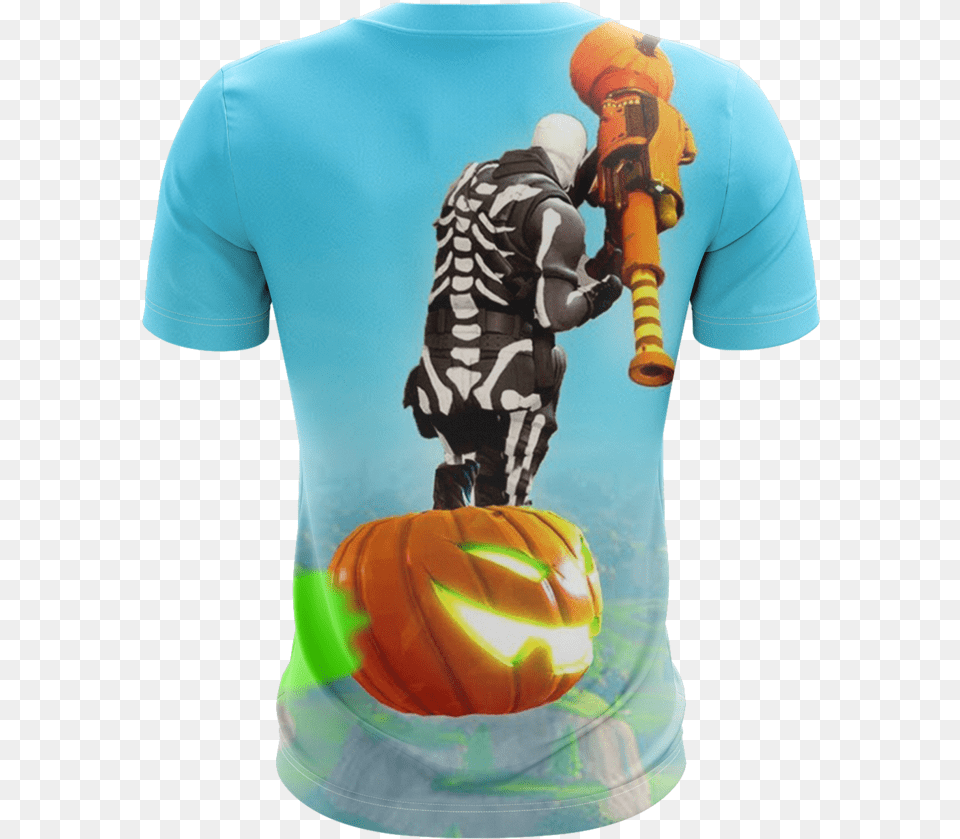 Fortnite Skull Trooper Skin Unisex 3d T Shirt Gta Is Better Than Fortnite, Clothing, T-shirt, Adult, Male Free Transparent Png