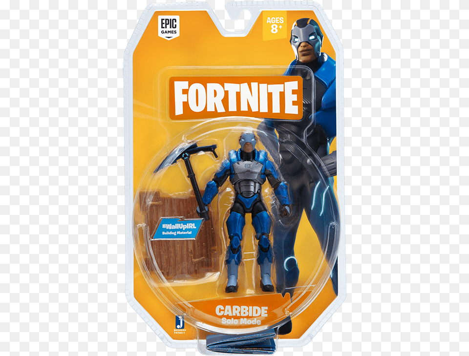 Fortnite Solo Mode Figure Carbide Fortnite Carbide Toy, Adult, Person, Man, Male Png
