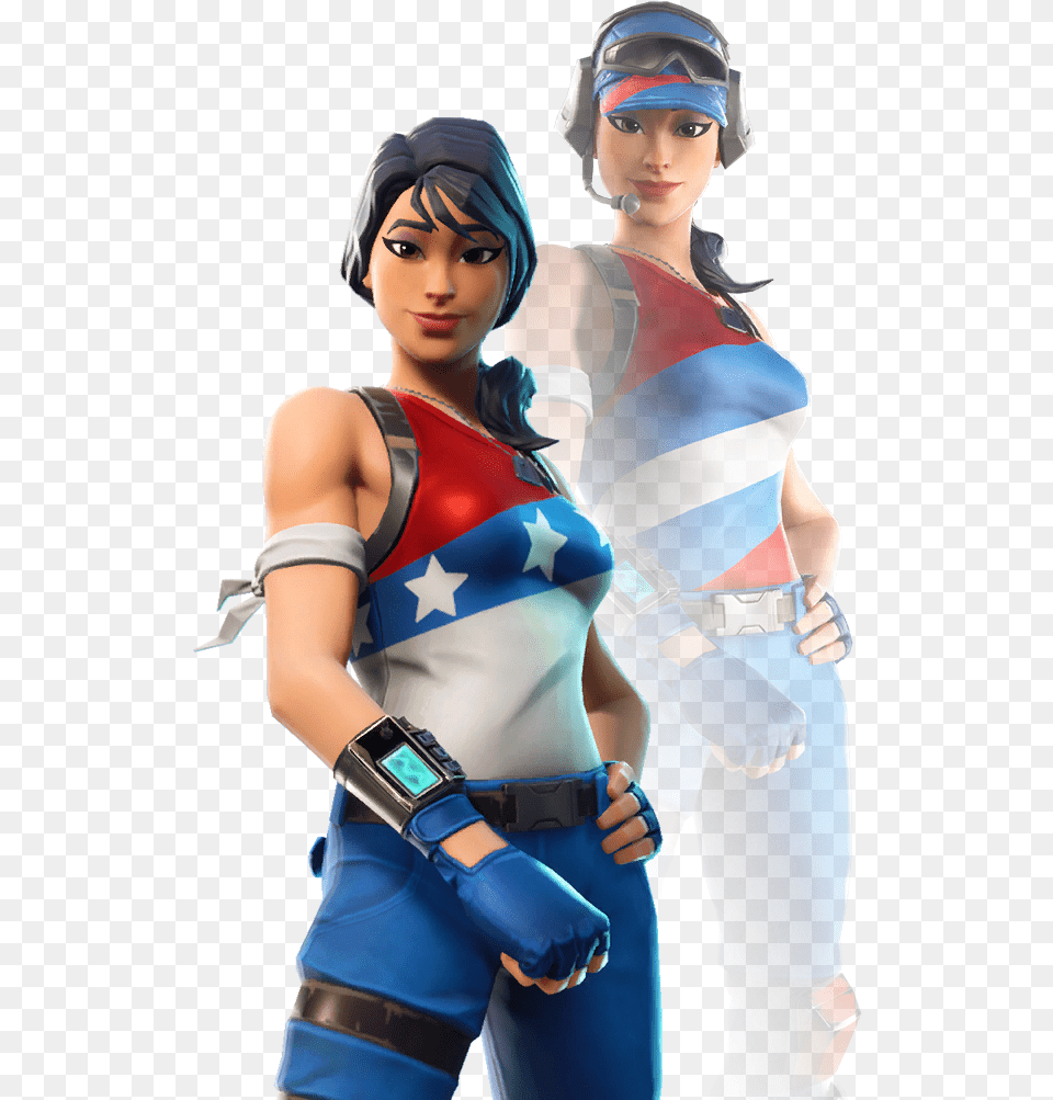 Fortnite Star Fortnite Star Spangled Ranger, Clothing, Person, Costume, Adult Png Image