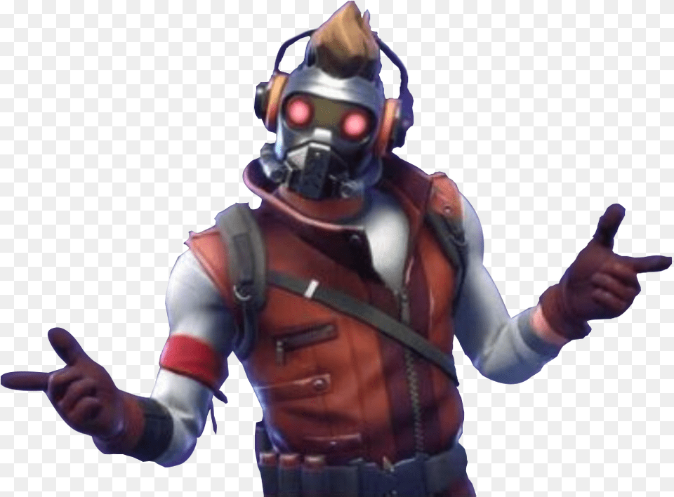 Fortnite Star Lord Skin Fortnite Star Lord Skin, Baby, Person, Clothing, Costume Free Transparent Png